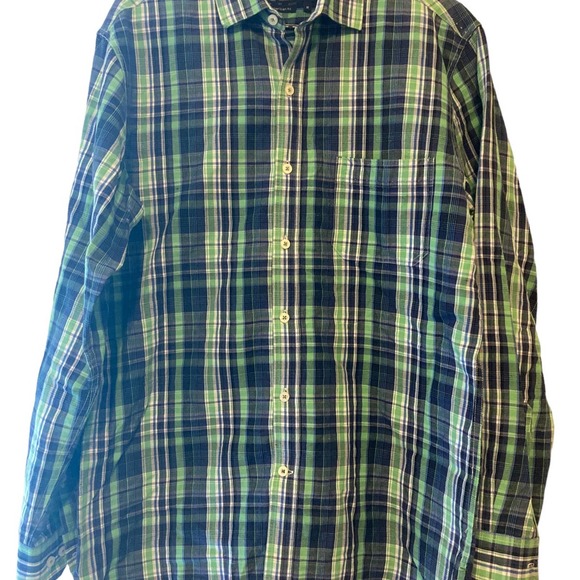 Nat Nast Luxury Originals Men’s Plaid Button Down- Size M - Picture 1 of 6